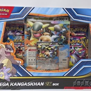 Pokémon TCG Mega Kangaskhan EX Box – Factory Sealed – Promo + Jumbo Card + Boost